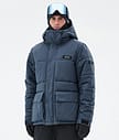 Dope Puffer Full Zip 24 Giacca Sci Uomo Metal Blue