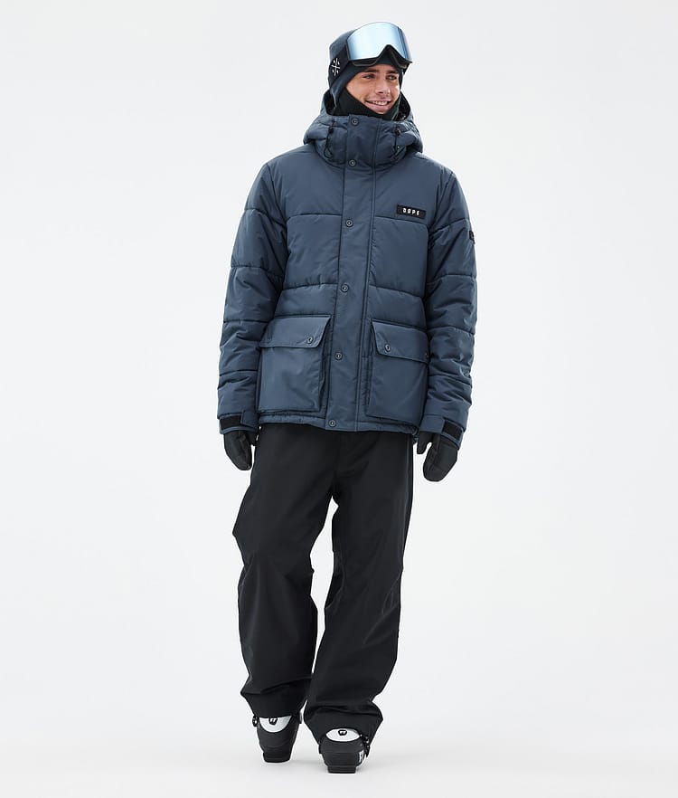Dope Puffer Full Zip 24 Giacca Sci Uomo Metal Blue, Image 2 of 9