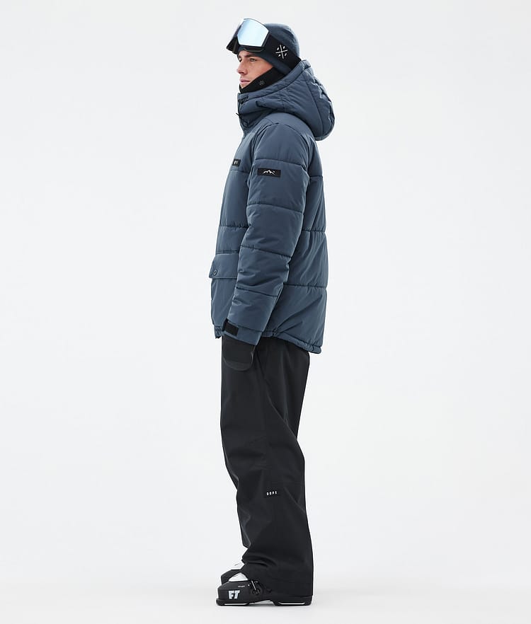 Dope Puffer Full Zip 24 Giacca Sci Uomo Metal Blue, Image 3 of 9
