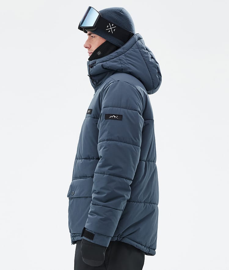 Dope Puffer Full Zip 24 Giacca Sci Uomo Metal Blue, Image 5 of 9