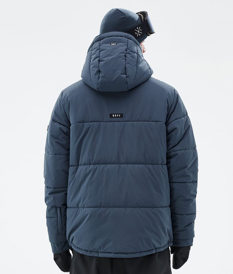 Dope Puffer Full Zip 24 Giacca Sci Uomo Metal Blue, Image 6 of 9