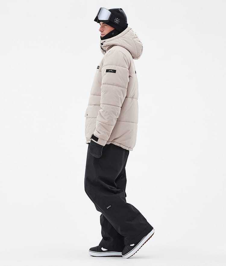 Dope Puffer Full Zip 24 Snowboardjacka Herr Sand Renewed, Image 3 of 9