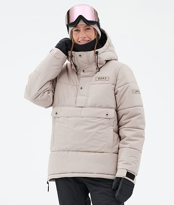 Dope Puffer W Ski Jacket Sand