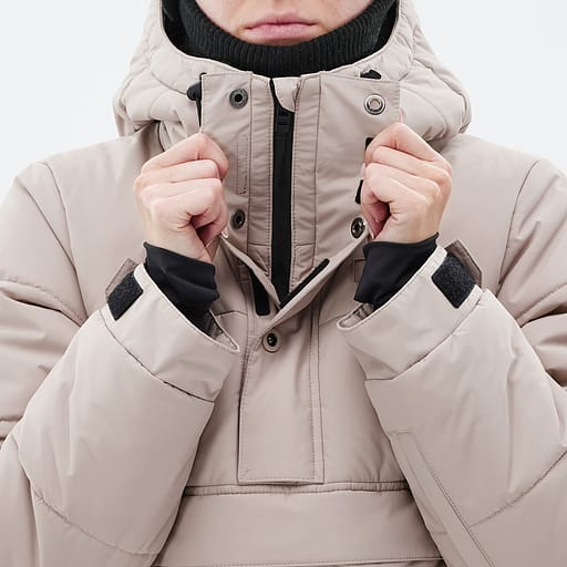 Half Zip with Double Plackets