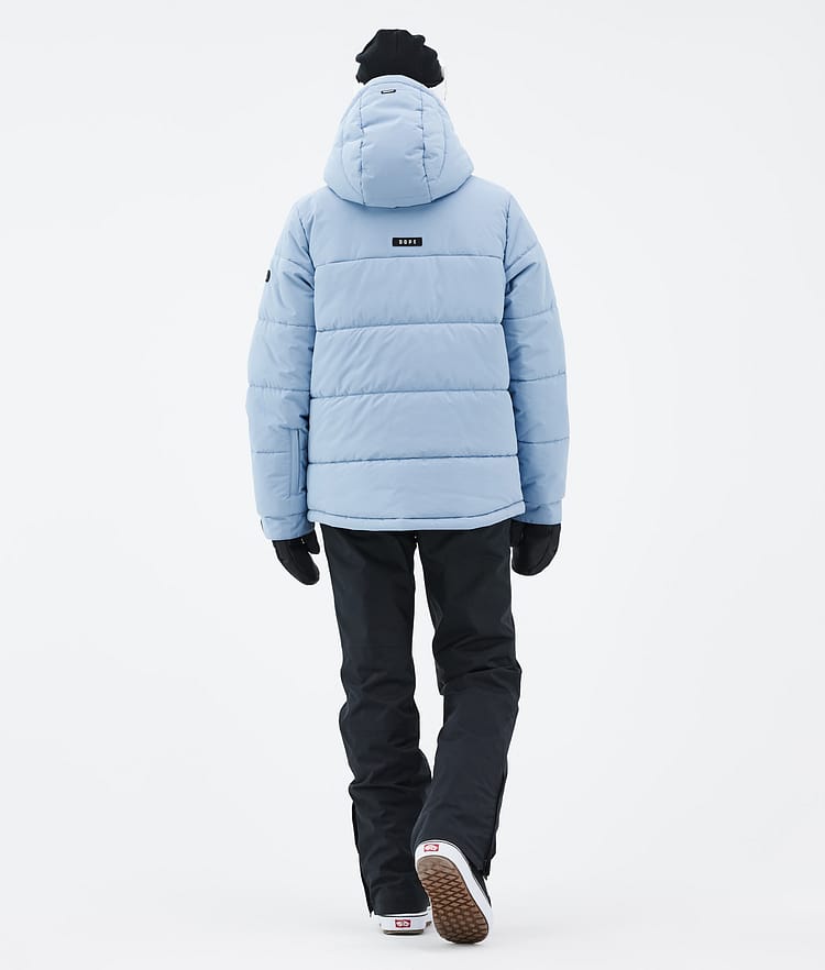 Dope Puffer W Full Zip 24 Snowboard Jacket Women Light Blue Renewed, Image 4 of 9
