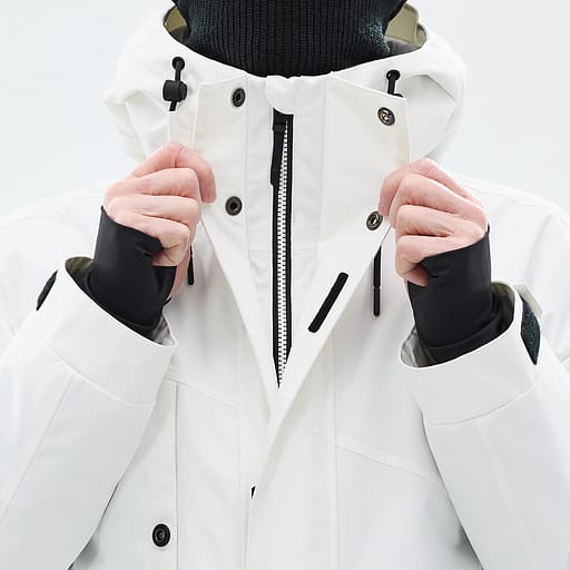 Front Zipper with Double Plackets