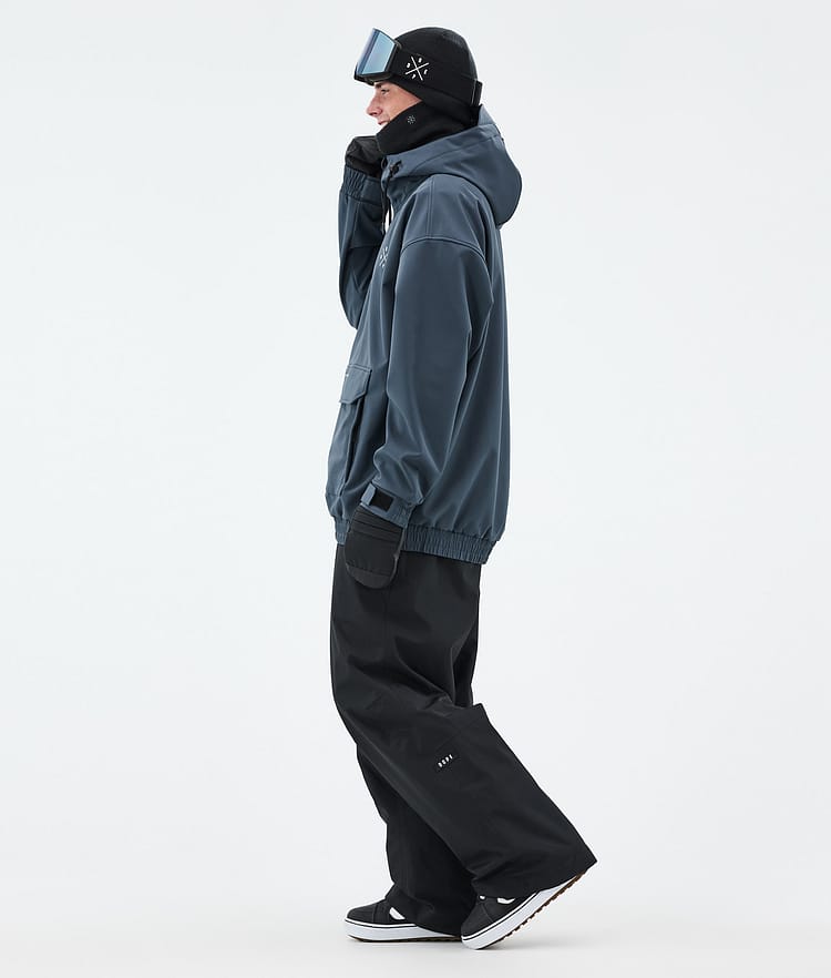 Dope Cyclone Snowboard Jacket Men Metal Blue, Image 3 of 8