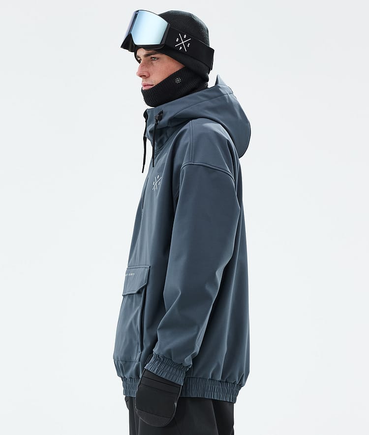 Dope Cyclone Snowboard Jacket Men Metal Blue, Image 5 of 8
