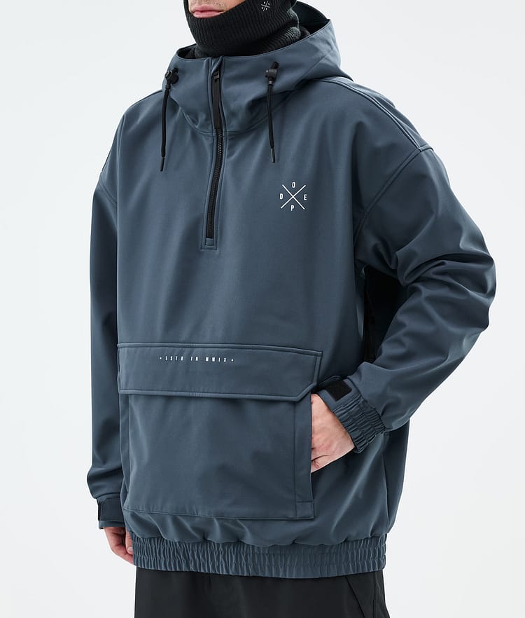 Dope Cyclone Ski Jacket Men Metal Blue, Image 7 of 8