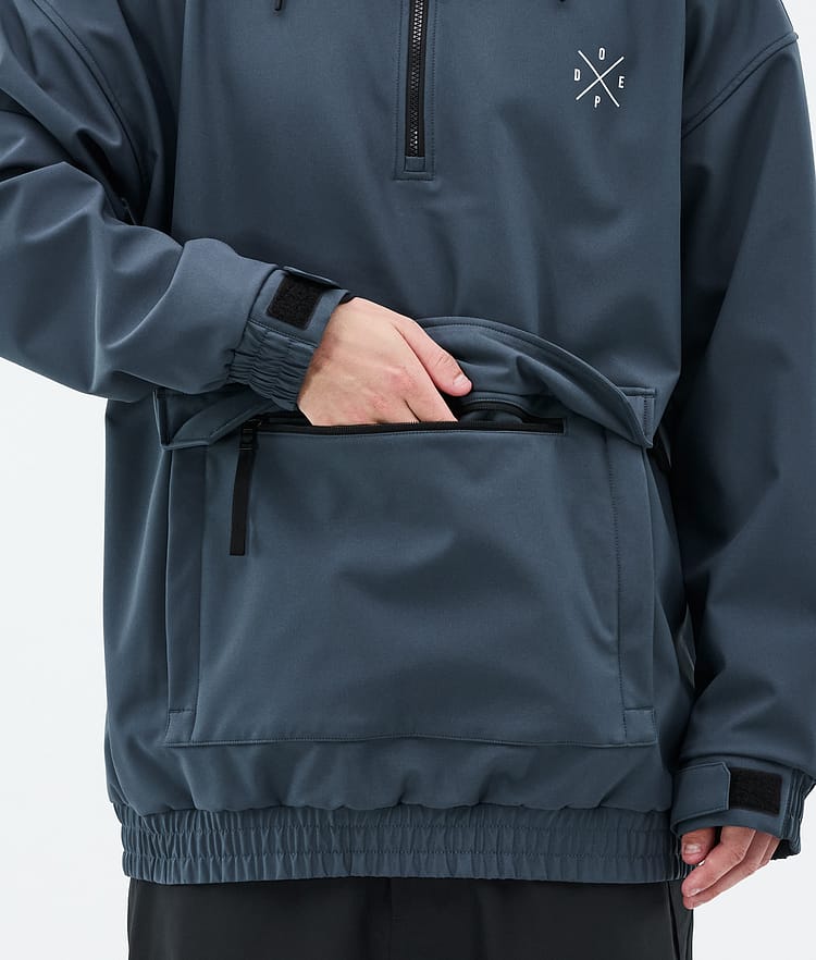 Dope Cyclone Snowboard Jacket Men Metal Blue, Image 8 of 8