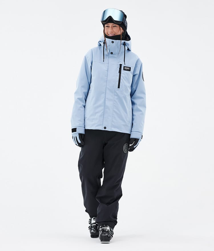 Dope Blizzard W Full Zip 24 Ski Jacket Women Light Blue, Image 2 of 9