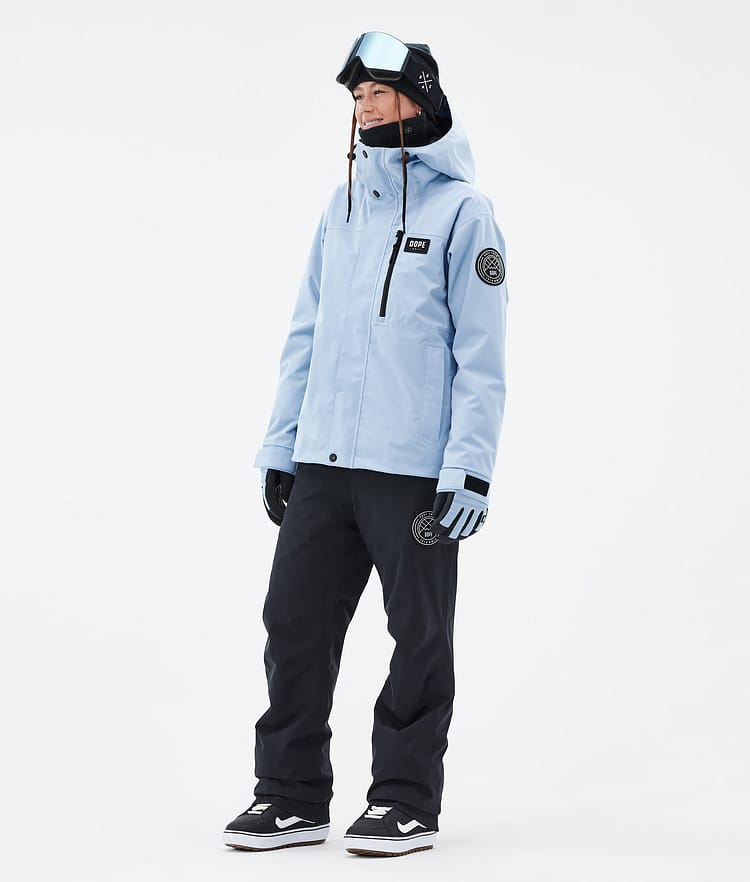 Dope Blizzard W Full Zip 24 Snowboardjacke Damen Light Blue, Image 2 of 9