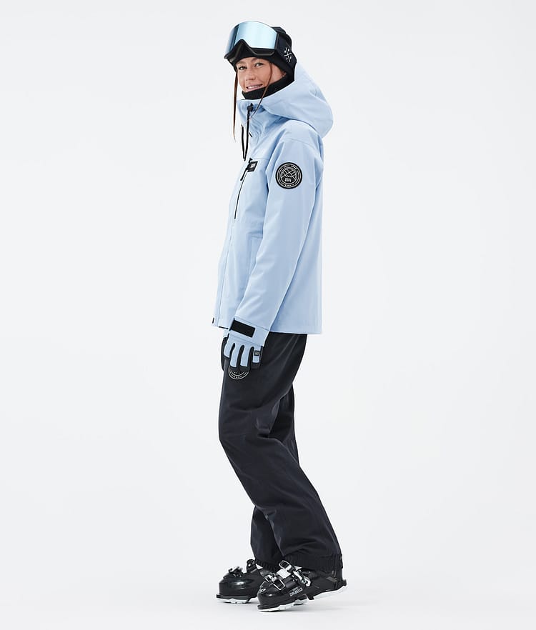 Dope Blizzard W Full Zip 24 Ski Jacket Women Light Blue, Image 3 of 9