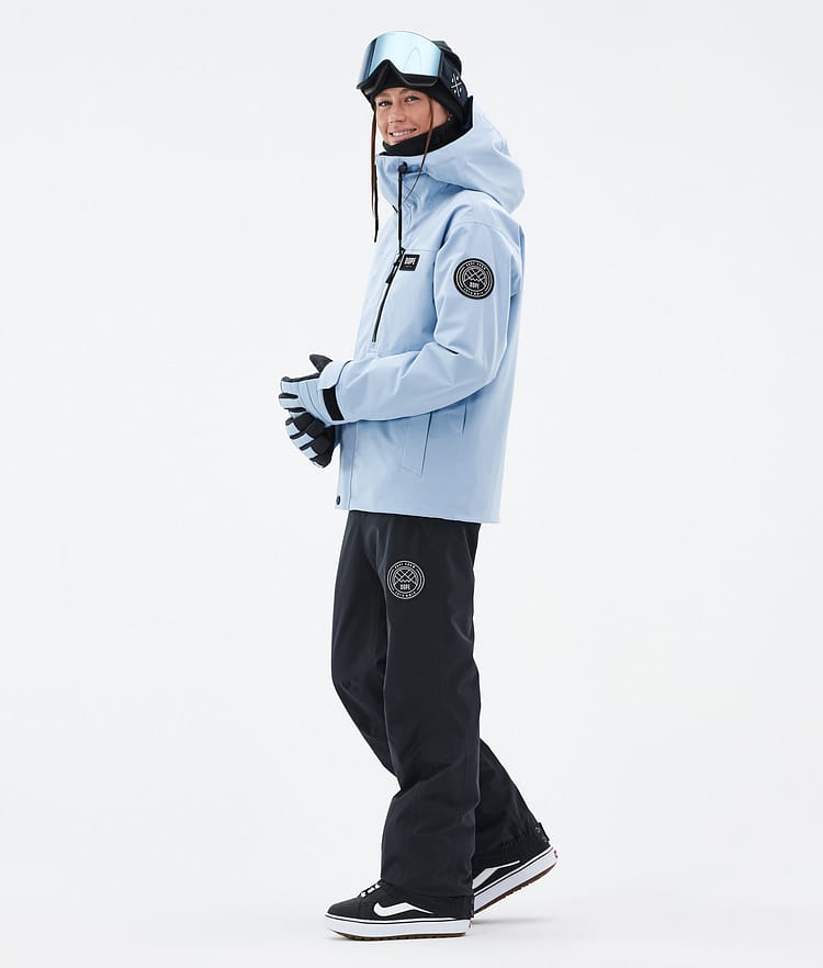 Dope Blizzard W Full Zip 24 Snowboardjacke Damen Light Blue, Image 3 of 9