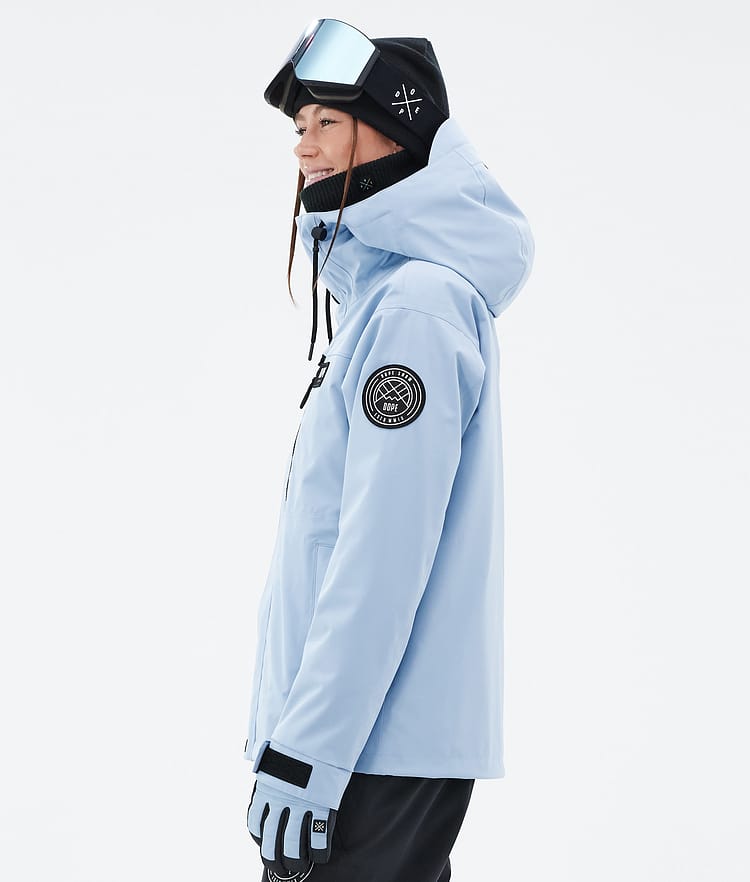 Dope Blizzard W Full Zip 24 Ski Jacket Women Light Blue, Image 5 of 9
