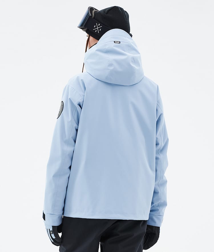 Dope Blizzard W Full Zip 24 Snowboardjacke Damen Light Blue, Image 6 of 9
