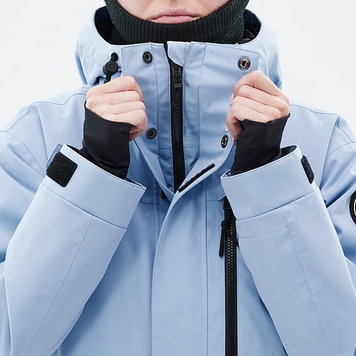 Front Zipper with Double Plackets