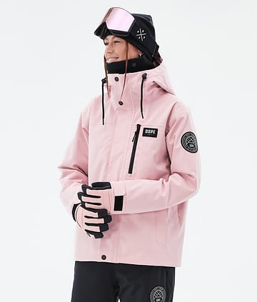 Dope Blizzard W Full Zip 24 Snowboard Jacket Soft Pink Renewed