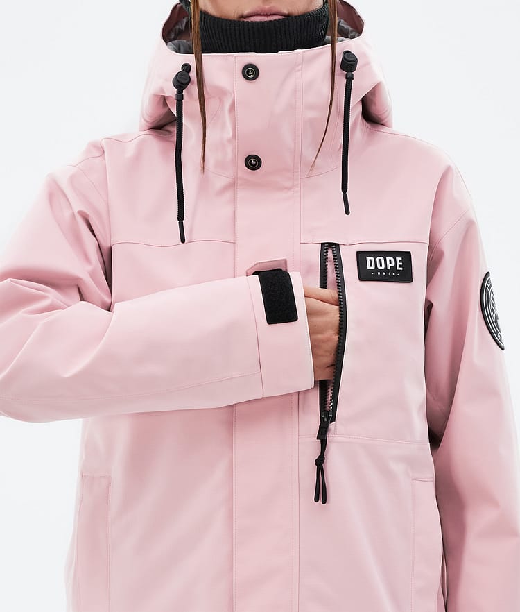 Dope Blizzard W Full Zip 24 Snowboard Jacket Women Soft Pink Renewed, Image 8 of 9
