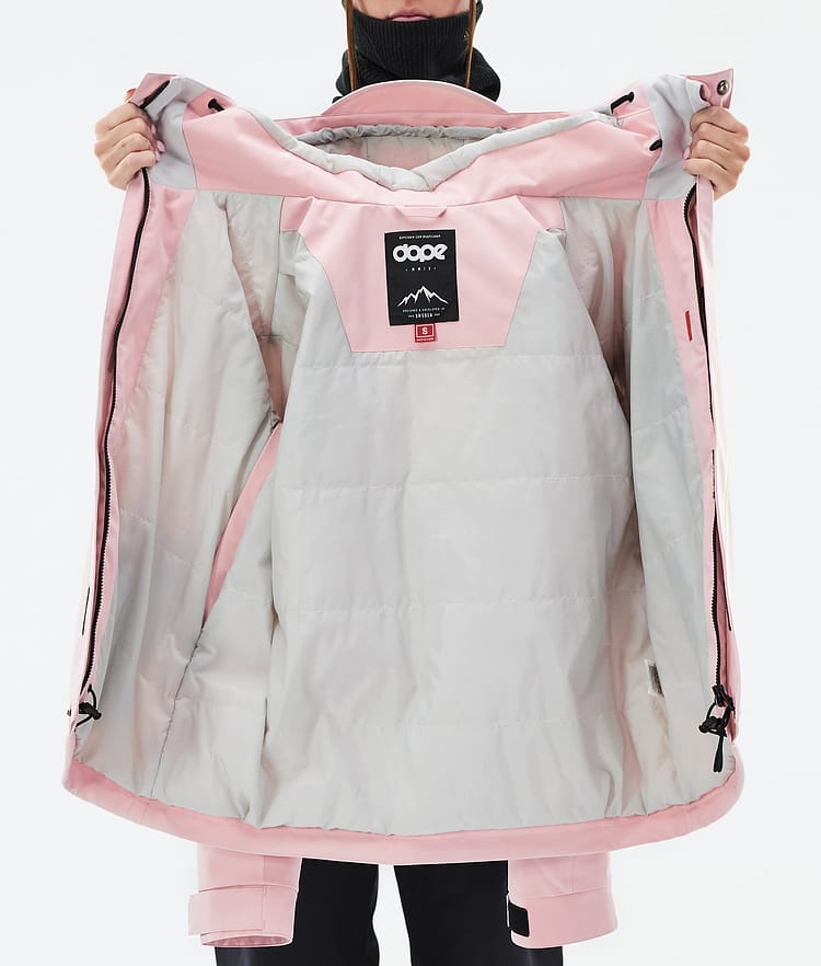 Dope Blizzard W Full Zip 24 Snowboard Jacket Women Soft Pink Renewed, Image 9 of 9
