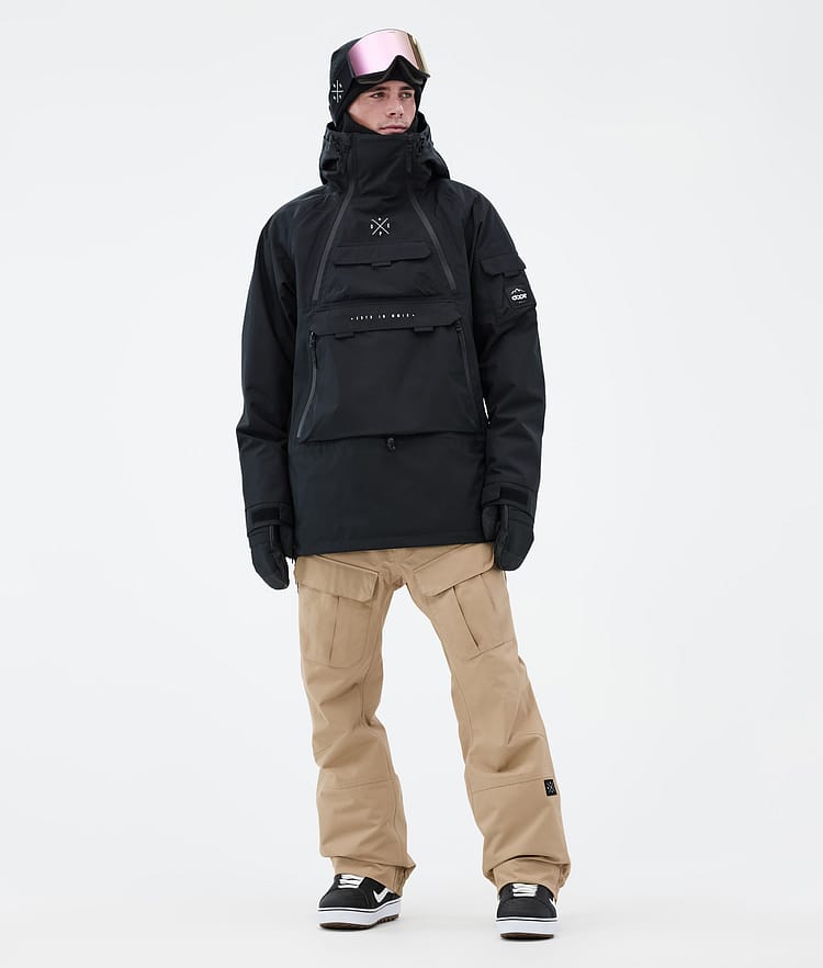 Dope Antek Snowboard Pants Men Khaki Renewed, Image 3 of 7
