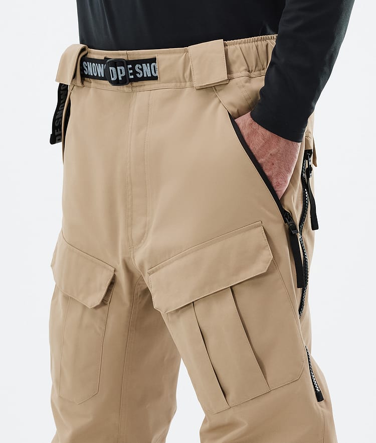 Dope Antek Snowboard Pants Men Khaki Renewed, Image 5 of 7