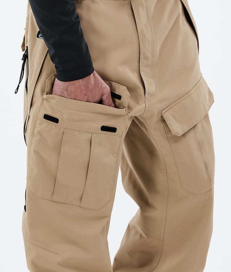 Dope Antek Snowboard Pants Men Khaki Renewed, Image 6 of 7