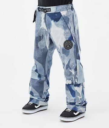 Dope Blizzard 2024 Snowboard Pants Nightmare Blue Renewed