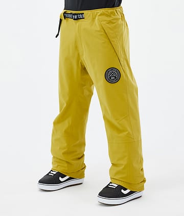 Dope Blizzard 2024 Snowboard Pants Yellow Renewed