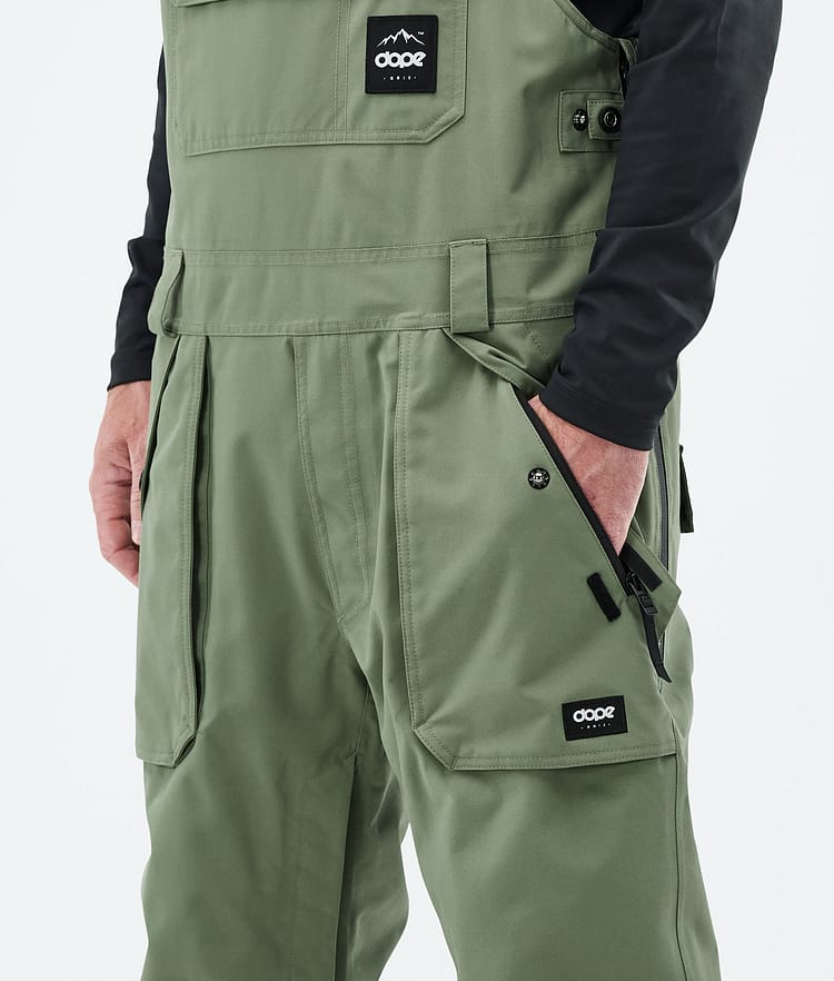 Dope Notorious B.I.B Snowboard Pants Men Moss Green, Image 5 of 7