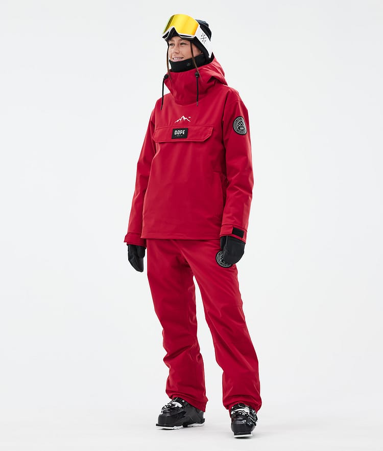 Dope Blizzard W 2024 Pantaloni Sci Donna Deep Red, Image 2 of 5