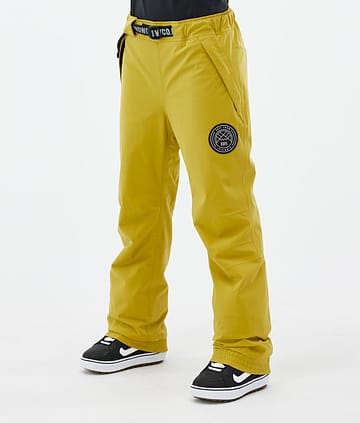 Dope Blizzard W 2024 Snowboard Pants Yellow