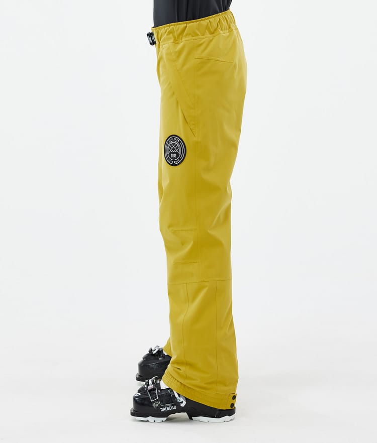 Dope Blizzard W 2024 Pantaloni Sci Donna Yellow, Image 3 of 5
