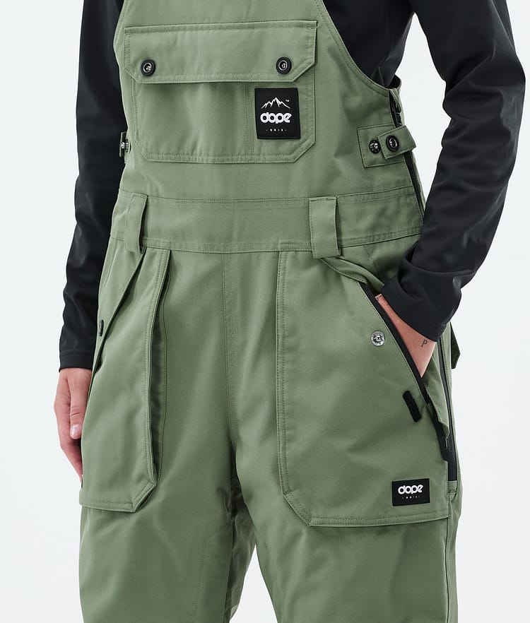 Dope Notorious B.I.B W Snowboard Pants Women Moss Green, Image 5 of 7