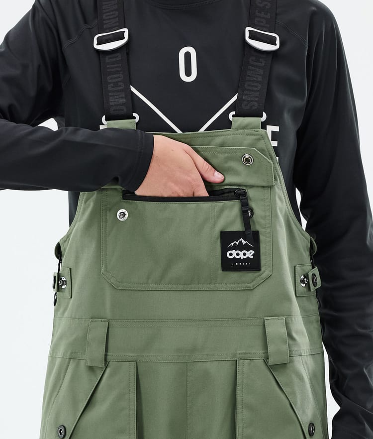 Dope Notorious B.I.B W Snowboard Pants Women Moss Green, Image 6 of 7