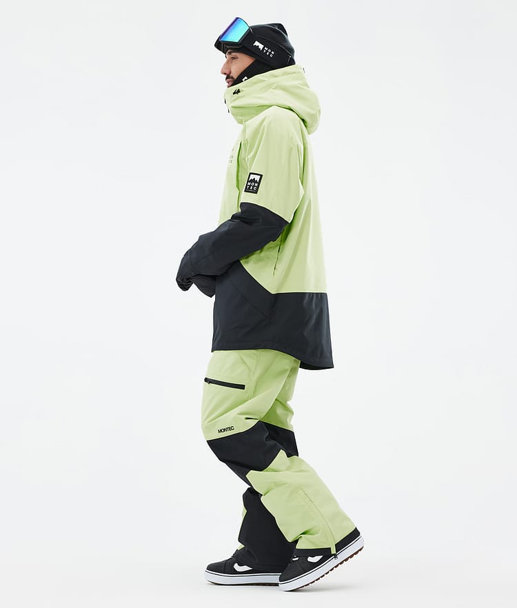 Montec Arch Snowboard Jacket Men Faded Neon/Black, Image 4 of 10