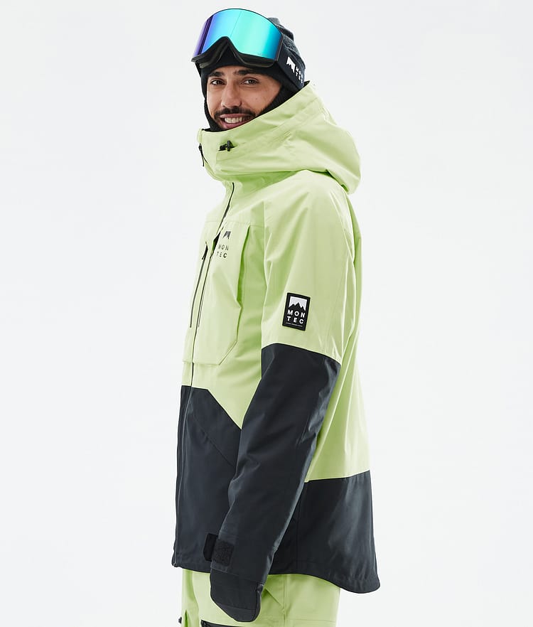 Montec Arch Snowboard Jacket Men Faded Neon/Black, Image 6 of 10