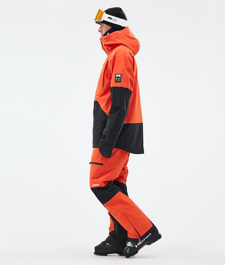 Montec Arch Ski Jacket Men Orange/Black, Image 3 of 9
