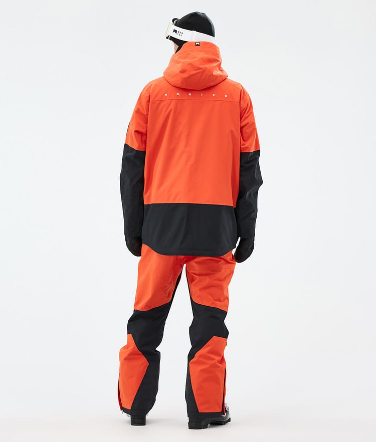 Montec Arch Ski Jacket Men Orange/Black, Image 4 of 9