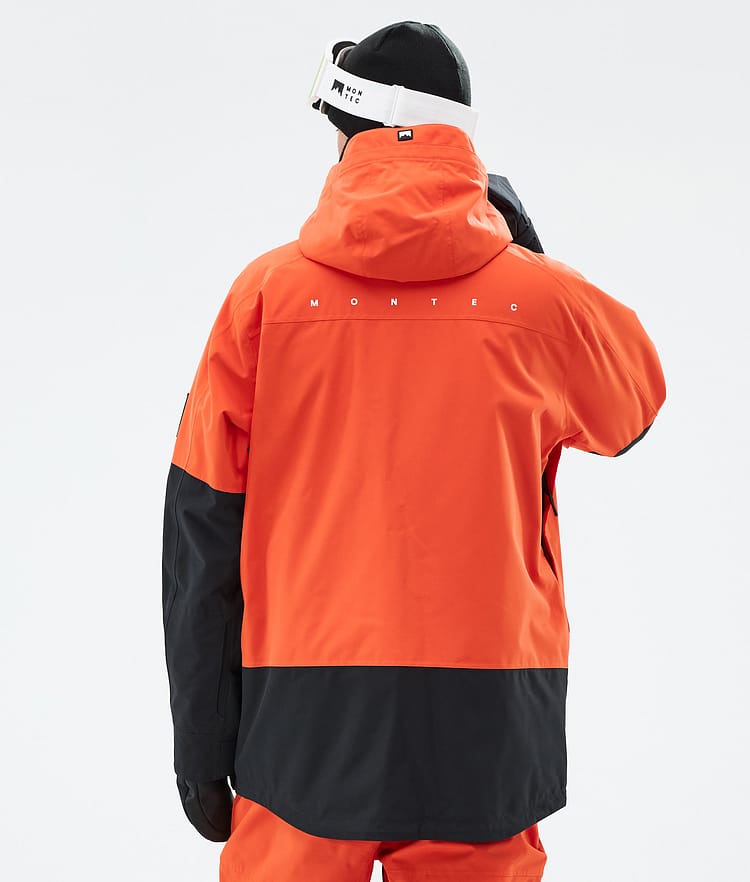Montec Arch Ski Jacket Men Orange/Black, Image 6 of 9