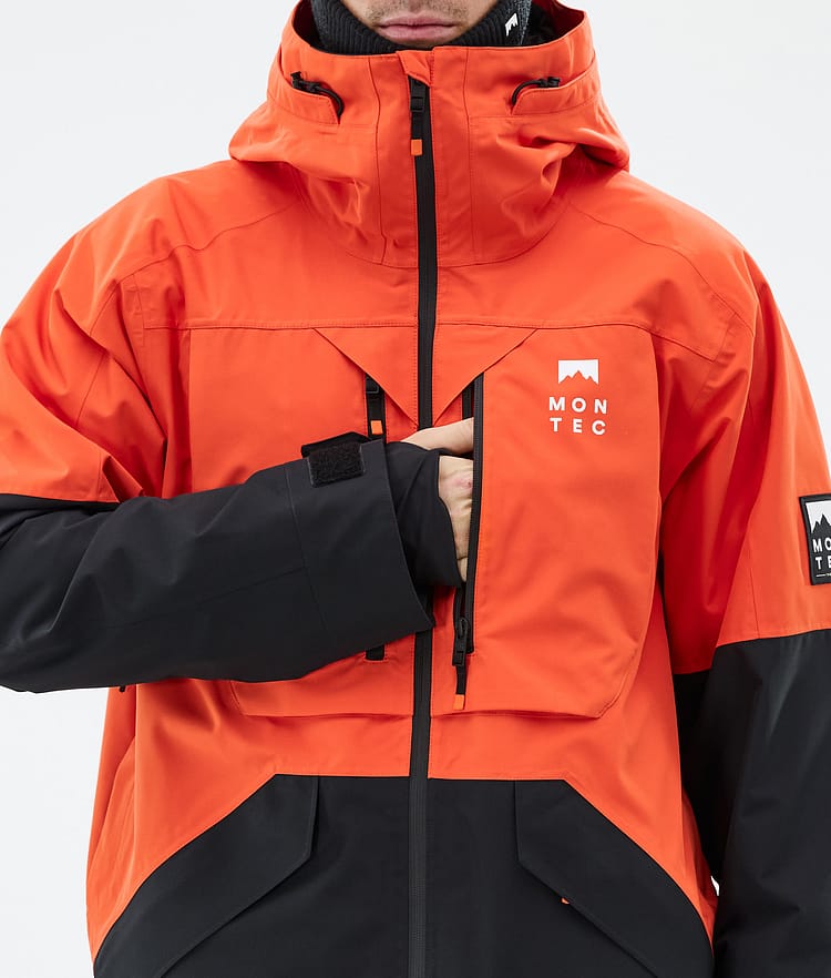 Montec Arch Snowboardjacka Herr Orange/Black, Image 8 of 9