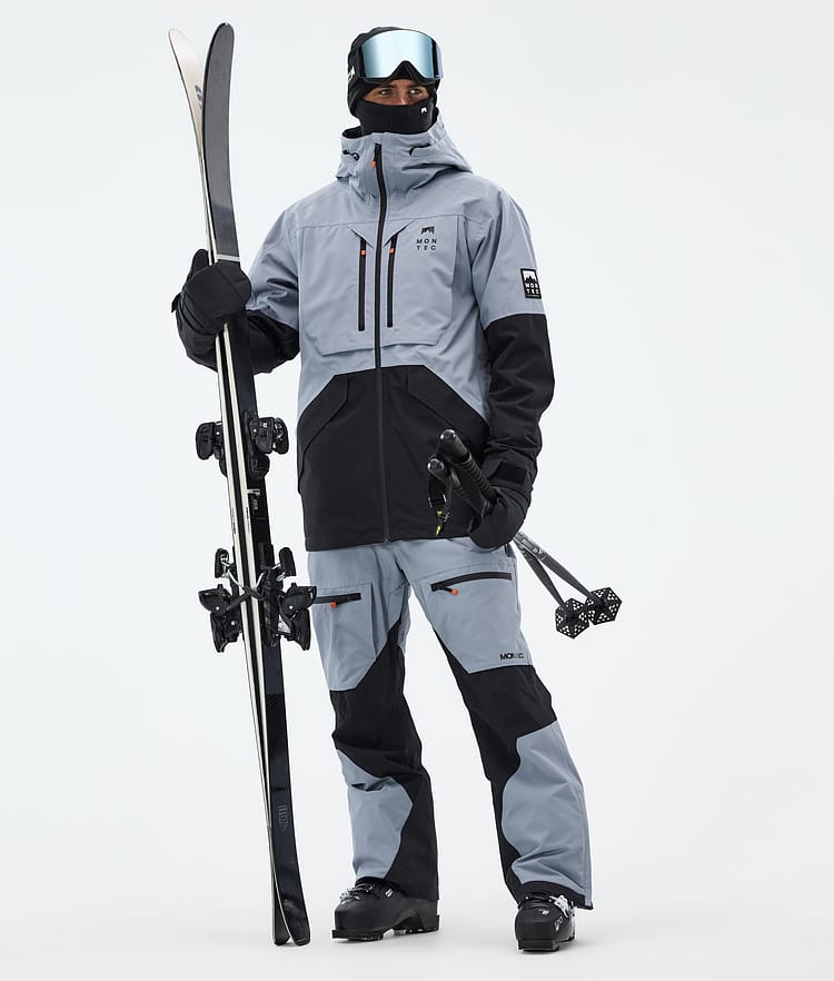 Arch Ski Jacket Men Soft Blue/Black, Image 2 of 9