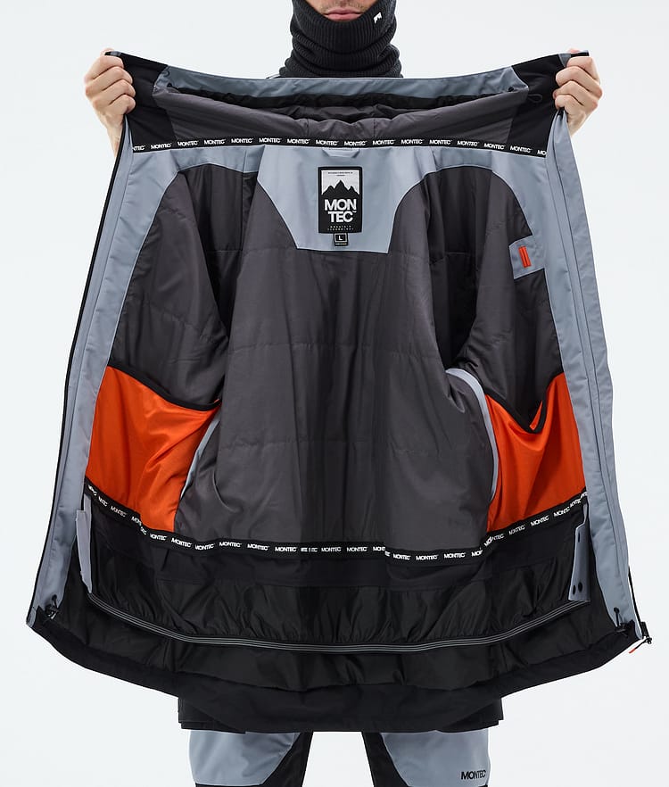 Arch Ski Jacket Men Soft Blue/Black, Image 9 of 9
