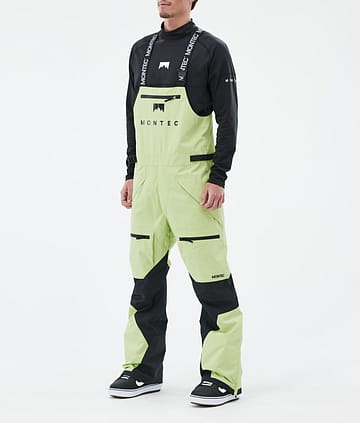 Montec Arch Snowboard Pants Faded Neon/Black
