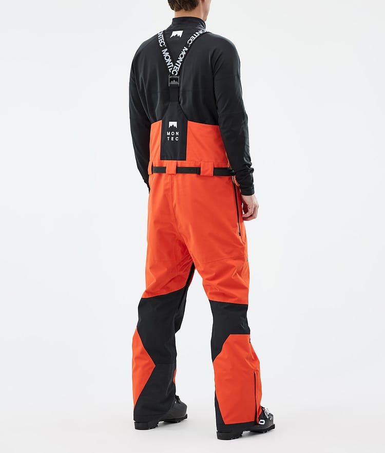 Montec Arch Ski Pants Men Orange/Black, Image 4 of 7