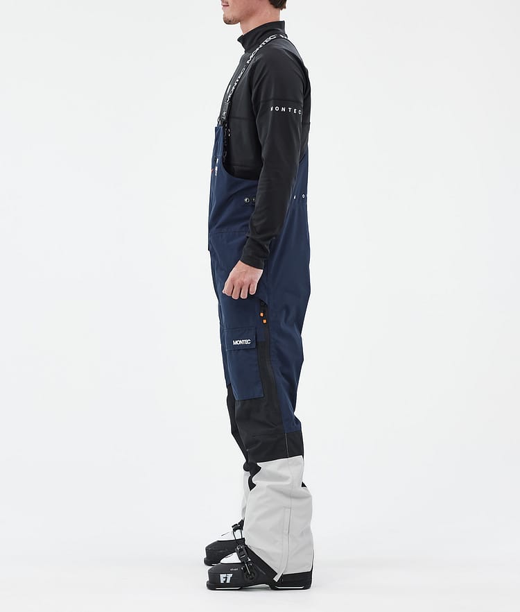 Fawk Pantaloni Sci Uomo Dark Blue/Black/Light Grey, Image 3 of 7