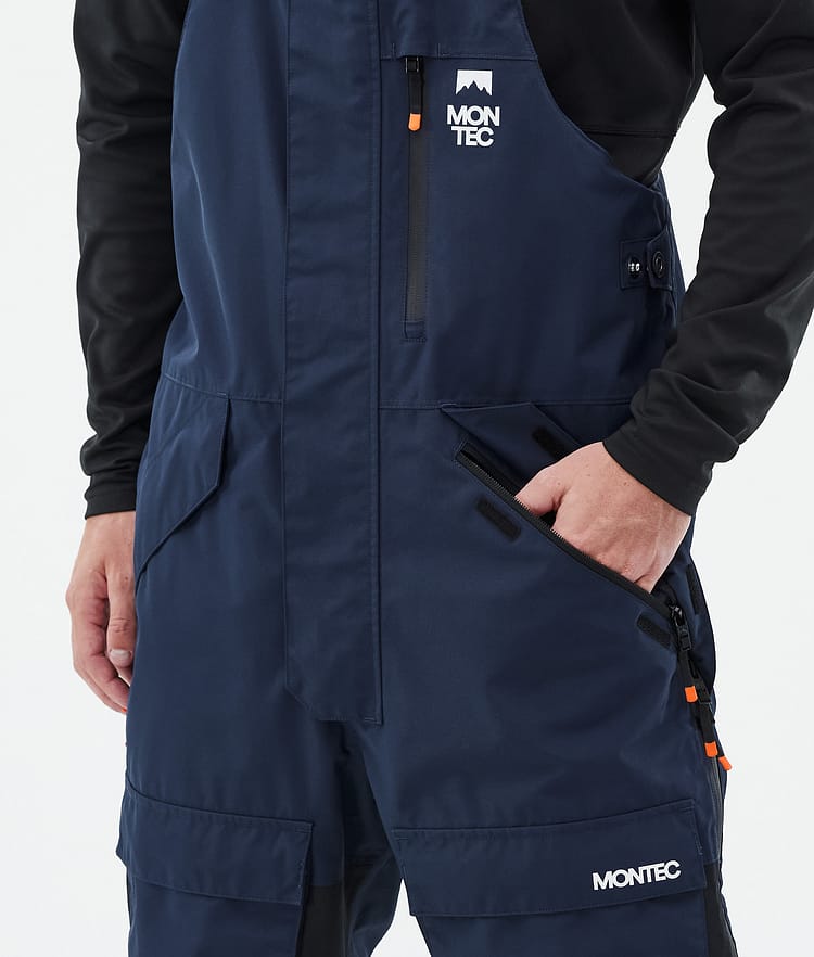 Montec Fawk Lasketteluhousut Miehet Dark Blue/Black/Orange, Image 5 of 7