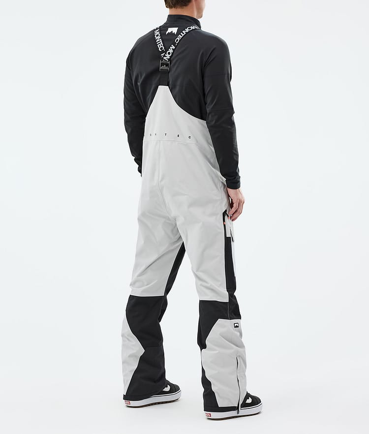 Montec Fawk Snowboardbukse Herre Light Grey/Black, Image 3 of 6