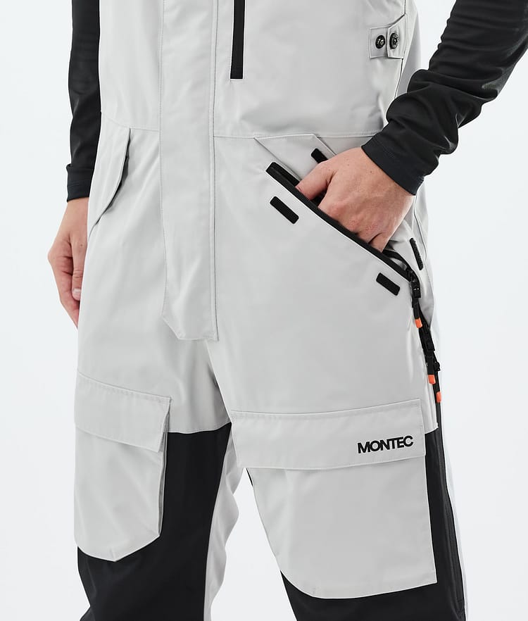 Montec Fawk Snowboardbukse Herre Light Grey/Black, Image 4 of 6