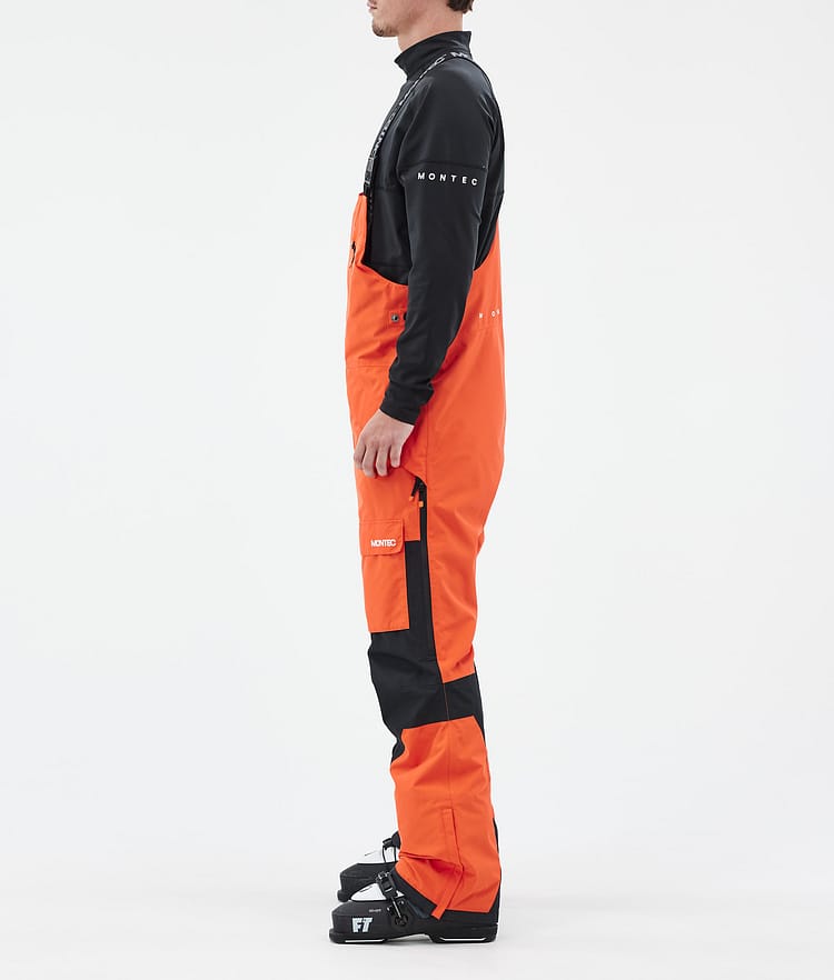 Montec Fawk Pantaloni Sci Uomo Orange/Black, Image 3 of 7